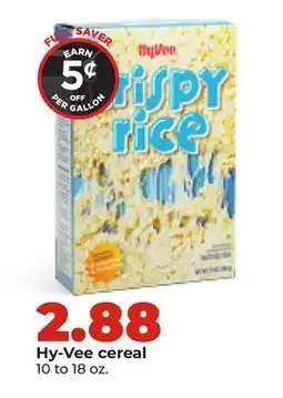 Hy-Vee Hy-Vee cereal offer