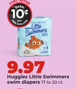 Hy-Vee Huggies Little Swimmers swim diapers offer