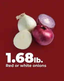 Hy-Vee Red or white onions offer