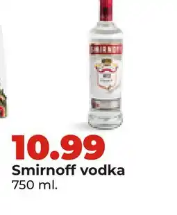 Hy-Vee Smirnoff vodka offer