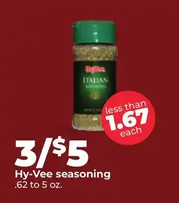 Hy-Vee Hy-Vee seasoning offer
