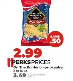 Hy-Vee On The Border chips or salsa offer