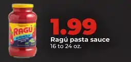 Hy-Vee Ragú pasta sauce offer