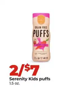 Hy-Vee Serenity Kids puffs offer