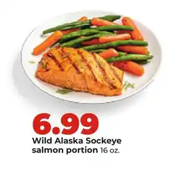 Hy-Vee Wild Alaska Sockeye salmon portion offer