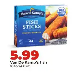Hy-Vee Van De Kamp's fish offer