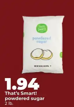 Hy-Vee That's Smart! powdered sugar offer