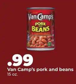 Hy-Vee Van Camp's pork and beans offer