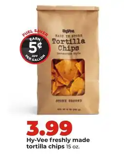 Hy-Vee Hy-Vee freshly made tortilla chips offer