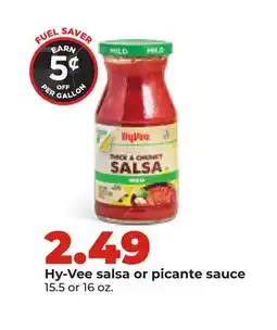 Hy-Vee Hy-Vee salsa or picante sauce offer