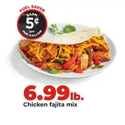 Hy-Vee Chicken fajita mix offer