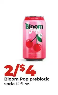 Hy-Vee Bloom Pop prebiotic soda offer