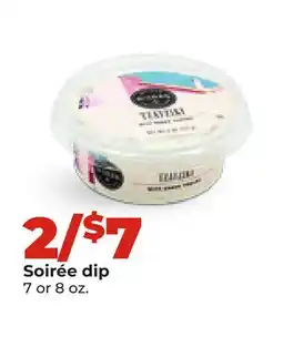 Hy-Vee Soirée dip offer