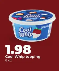 Hy-Vee Cool Whip topping offer