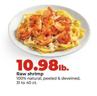 Hy-Vee Raw shrimp offer
