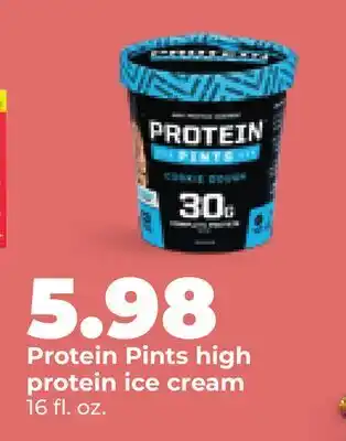 Hy-Vee Protein Pints high protein ice cream offer