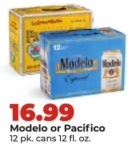 Hy-Vee Modelo or Pacifico offer