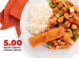 Hy-Vee HyChi cashew chicken dinner offer