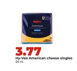 Hy-Vee Hy-Vee American cheese singles offer