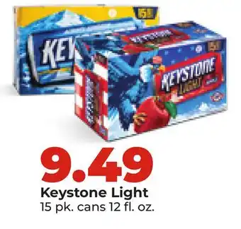 Hy-Vee Keystone Light offer