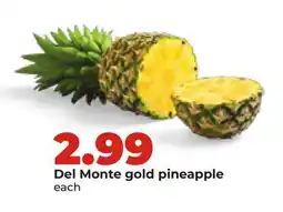 Hy-Vee Del Monte gold pineapple offer