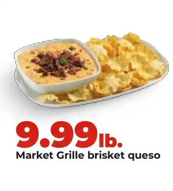 Hy-Vee Market Grille brisket queso offer