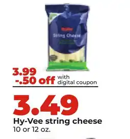 Hy-Vee Hy-Vee string cheese offer