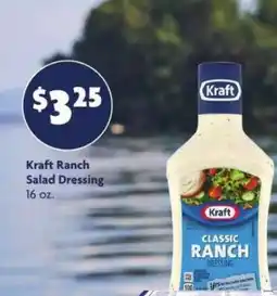 Family Dollar Kraft Ranch Salad Dressing offer