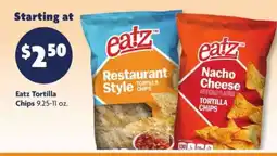 Family Dollar Eatz Tortilla Chips offer