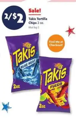 Family Dollar Takis Tortilla Chips offer