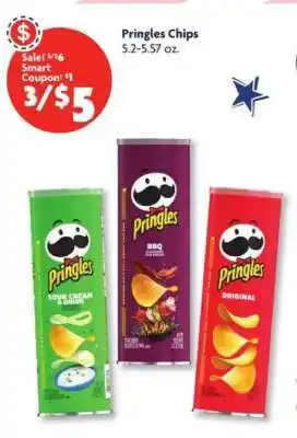 Family Dollar Pringles Chips offer