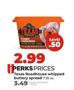 Hy-Vee Texas Roadhouse whipped buttery spread offer