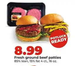 Hy-Vee Fresh ground beef patties offer
