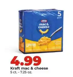 Hy-Vee Kraft Mac & Cheese offer