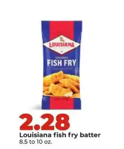 Hy-Vee Louisiana fish fry batter offer
