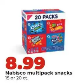 Hy-Vee Nabisco multipack snacks offer