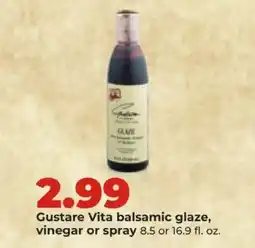 Hy-Vee Gustare Vita balsamic glaze, vinegar or spray offer