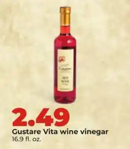Hy-Vee Gustare Vita wine vinegar offer
