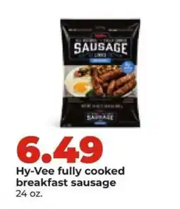 Hy-Vee Hy-Vee fully cooked breakfast sausage offer