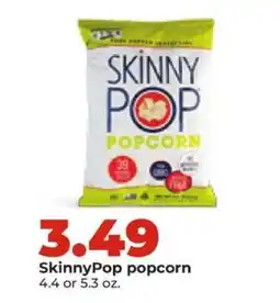 Hy-Vee SkinnyPop Popcorn offer