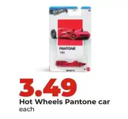 Hy-Vee Hot Wheels Pantone car offer