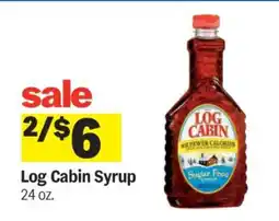 Meijer Log Cabin Syrup offer