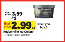 Meijer Hudsonville Ice Cream offer