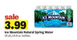 Meijer Ice Mountain Natural Spring Water offer