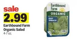 Meijer Earthbound Farm Organic Salad offer