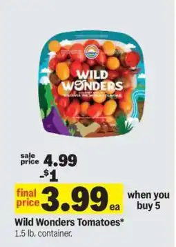 Meijer Wild Wonders Tomatoes offer