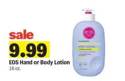 Meijer EOS Hand or Body Lotion offer