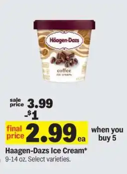 Meijer Häagen-Dazs Ice Cream offer
