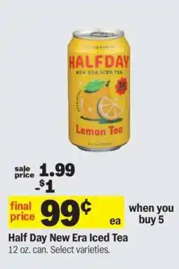 Meijer Half Day New Era Iced Tea offer