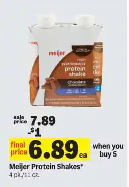 Meijer Meijer Protein Shakes offer